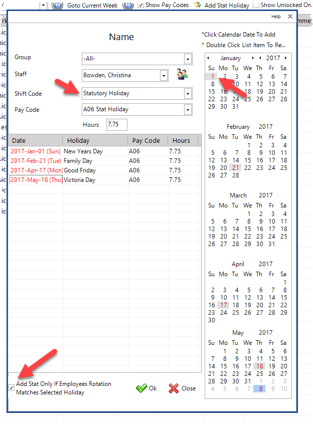 How Do I Add Stat Holidays